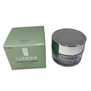 CLINIQUE Repairwear Uplifting Firming Cream SPF 15 Very Dry to Dry 1.7 oz NIB
